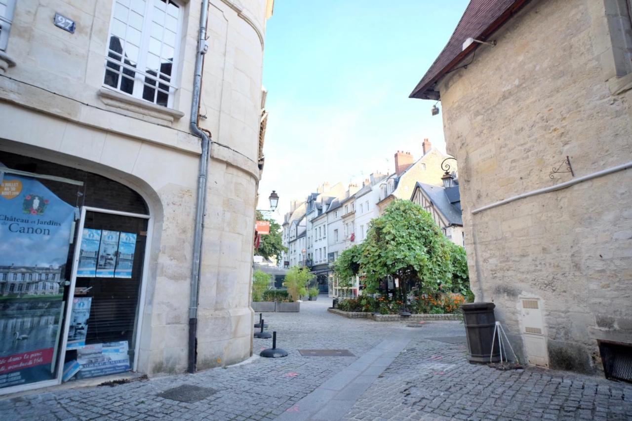 Le Perroquet Fringant, Rue Pietonne Et Quartier Historique Apartment Caen Luaran gambar